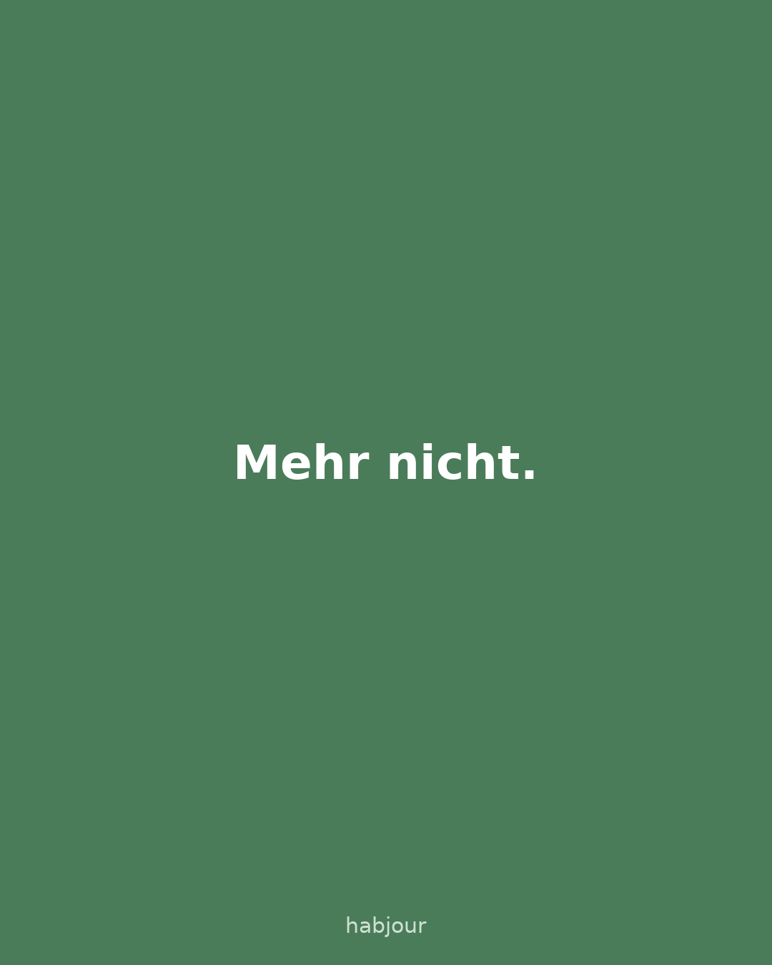 Karte 3 von 4: Mehr nicht. Sechs Karten: 1.