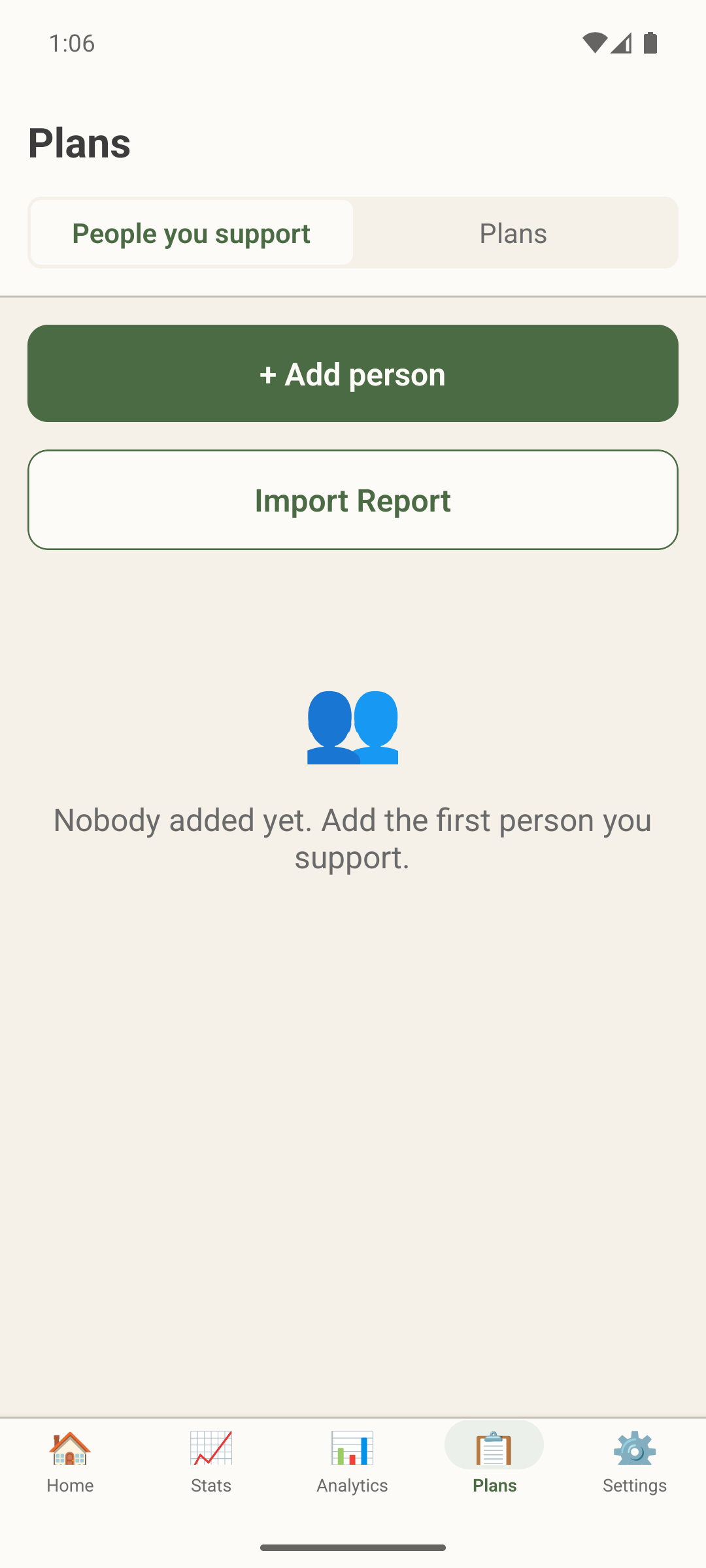 People you support